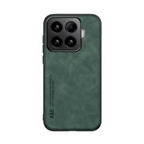 Madingas odinis dėklas Xiaomi 15T Pro / 15T itin plonas automobilinis magnetinis apsauginis telefono dėklas Capa for Xiaomi 15T Pro black