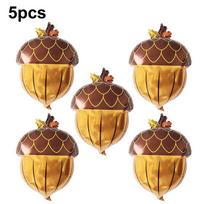 Thanksgiving Squirrel Balloon Acorn Balloons Maple Leaves Fall Foil Balloon Baby Shower Birthday Thanksgiving Party Decorations As Shown smaragdas
