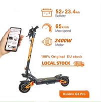 Kukirin G3 Pro Elektrinis paspirtukas Dvigubas variklis 2400W-52V-23.4AH Nuotolis Nemokamas pristatymas Nešiojamas Dvigubas įkrovimo prievadas Siuntimas iš ES G3 PRO  2400W-52V-23.4Ah-YY//