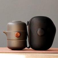 Japanese-Style Ceramic Teapot Lid Bowl Teacup Handmade Portable Travel Office Tea Set 210813 180ml juoda