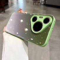 Glitter gradual change applicable to huawei pura70pro mobile phone case new female pura80pro + protective case with lanyard p huawei pura90 pro gray