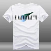 Final Fantasy VII FF7 Marškinėliai Retro RPG Grafiniai Marškinėliai Vyrams Unisex Vintage Išplauti 100% Medvilnės Trumpomis Rankovėmis Per dideli Apvalia Kaklo Iškirpte Y2K Streetwear Žaidimų XXXL white