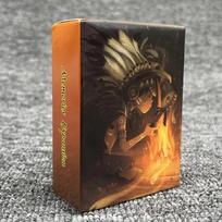 84 Playing Cards Mini Tell Story Cards Board Game High Quality Education Game For Kids Family Party Table Game beige
