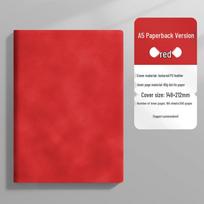 A5 Buckle Ring Binder - Premium Business Meeting Notebook with Thick B5 Cover & Customizable Options.