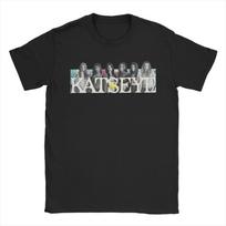 Mens Womens Katseye – Live Loud, Dream Electric T Shirt Cotton Printed T-Shirt  Clothing Outfits 4XL gray