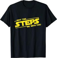 Narcotics Anonymous Shirt May The Steps Be With You NA T-Shirt Unisex T-Shirt XXXXL yellow