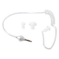 Short 38-50cm 3.5mm Air Spirals Tube In Ear Headphones Earphone for Audios Receivers Mobile Phones Radios Computers skaidri