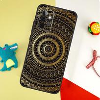 Indian Floral Henna Mandala For Samsung Galaxy A55 A35 A15 A54 A34 A14 A53 A33 A13 A05 A06 A16 A22 A32 A52 Phone Case Samsung A13 4G black