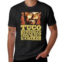 Tuco Benedicto Pacifico Juan Maria Ramirez Geras, blogas ir baisus Marškinėliai Sublime Dideli dydžiai Slim Fit Marškinėliai vyrams 4XL brown