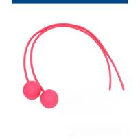 Indoor Jump Rope Without Rope Ball Accessories Fitness Exercise Adult Weighted Fat Reduction Wireless Silicone Jump Rope rožinė