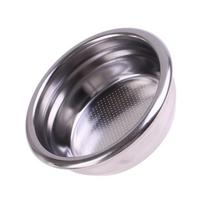 58Mm 18 Gram Double Powder Bowl Pressurized Coffee Filter Basket For Espresso one size gray
