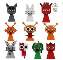 Sprunki Ritmų Dėžė Monstrų Žaidimo Veikėjų Statybinių Blokelių Rinkinys Vaikams 774 rhythm box set of 10 pieces