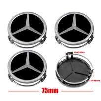 60/63/68/75mm Originalus automobilio ratlankio centrinės dalies dangtelio lipdukas Mercedes Benz AMG C200 C260 C300 W108 W124 W126 W140 W169 W176 DD1