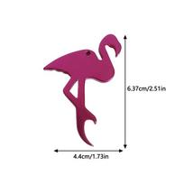 Flamingo butelių atidarytuvas Juokingos dovanos Flamingo alaus atidarytuvai Įrankiai Kūrybiškos vestuvių dovanėlės svečiams Baro dekoravimo prietaisai-Homeclub pink