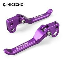 NICECNC For Sur-Ron Light Bee X Surron Light Bee S L1E 2025 2024 Surron Ebike Front Rear Brake Levers Brake Resevoir Caps Kit white