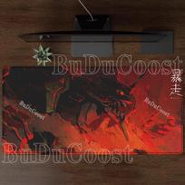 Evangelione EVA 01 Large Mouse Pad Gamer Desk Mat XXL Office Accessories Computer Gaming Carpets Anime PC Gaming HD Printing Pad 30x60cm black