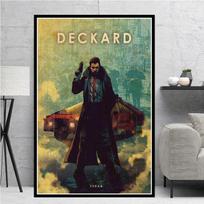 Plakatai ir spaudiniai Blade Runner Filmas Automobilių legendos Drobės Tapyba Sienų Paveikslėliai Svetainei Dekoratyvinis namų dekoras Obrazy 30cm×40cm NoFrame