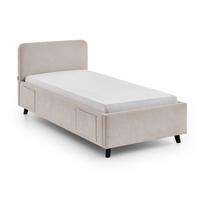 Smėlio spalvos vaikiška lova be grotelių 90x200 cm Cosy – Meise Möbel