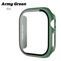 Stiklas+Dangtelis Apple Watch Ultra3 49mm dėklas 46mm 42mm 44mm 40mm 45mm 41mm 38mm buferis Ekrano apsauga iwatch serija11 10 9 8 7 6 5 4 SE3 Priedai 38mm
