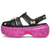 Crocs Stylish and Comfortable Roman Sandals Women's Black 37-38 juoda
