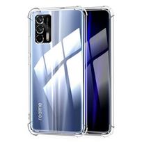 Transparent Airbag Protective Case for realme GT/Neo/2T/3/5/6SE/7Pro Airbag Shockproof Transparent Soft Case gray