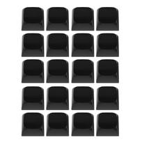 20Pcs Jade Jelly Blank DIY Keycap Mechanical Keyboards 1U XDA Profile No Print Keycap Set for MX Switches juoda