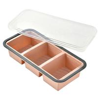 Compartment Fresh-keeping Lunch Box Food Freezer Storage Box With Lid One Size rožinė