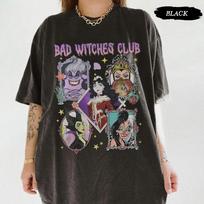 Vasaros Disney Piktos Raganos Klubo Grafinis Marškinėlis Vyrams Moterims Madingas Medvilnės Kokybės Kasdienis Laisvas Trumpomis Rankovėmis Klasikinis Unisex 3XL gray