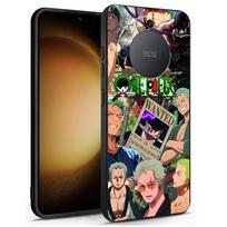 Cartoon One Piece Collage Zoro Soft Cover Case for Honor 70 X9b X6a X8c X8a 90 Pro X7 X9c X8 X8b X6 X7c 8X X5b X9a X7b Magic5 Honor X6b beige