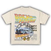 2026 Back To The Future Delorean 80s Retro Sci Fi T Shirt for Unisex Women Vintage Classic Movie Graphic Tee Streetwear Ins Y2k 3XL gray
