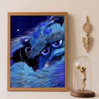 Disney Diamond Painting Sulley & Boo 5D Handmade DIY Gift Diamond Painting Set Art Home Decor Round 50x70cm