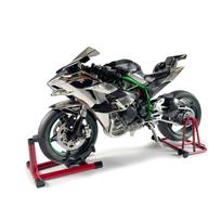 2026 XLG Ypač didelis Naujas 1:6 Kawasaki Ninja H2R Superbike - Lydinio modelis su uždegimo paleidimu ir realistišku dūmų efektu Kolekcionuojamas dovanų modelis juoda