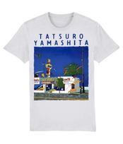 Tatsuro Yamashita T shirt CITY POP JAPANESE L blue