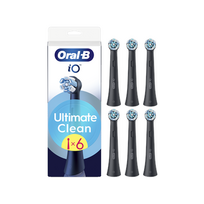 Oral-B iO Ultimate Clean Brush Heads Black, 6 pcs.