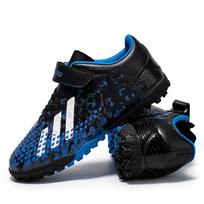Velcro Futbolo Dirbtinės Žolės Batai Vaikams - Be Raištelių, Ilgi Kniedai, Idealiai Tinka Pradinių Mokyklų Treniruotėms ir Varžyboms 38