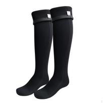3 mm neopreno nardymo kojinės Laiko šilumą Šildančios snorkeliavimo vandeniui atsparūs ilgo vamzdelio kojinės M Black Stripe black