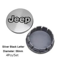56/64 mm Automobilio ratlankių centriniai dangteliai Jeep Cherokee Renegade Tj Liberty Patriot Compass Grand Commander priedams