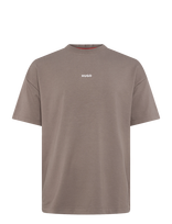 HUGO - Noah T-Shirt - Laisvalaikio marškinėliai - Ruda