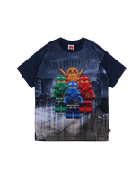 Lego Wear - Lego® Ninjago® T-Shirt S/S - Lwtaj 311 - Marškinėliai trumpomis rankovėmis - Tamsiai mėlyna