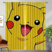 Užuolaida užtemdymui kambariui 2 paneliai PikachuS Elegantiškos kambario užuolaidos Namų interjero užuolaidos Tiulis miegamajam Helovino dekoracija W50xH70cmx2pcs-CL