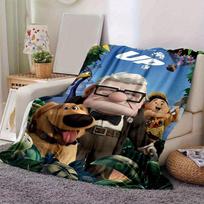 1 vnt., Disney Pixar „Aukštyn“ nuotykių pledas Puikiai tinka namų dekoravimui, sofos užvalkalui, lauko naudojimui, kelionėms, stovyklavimui 80x120cm gray