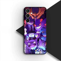 Dėklas Motorola Moto G86 G57 E14 E15 G14 G34 G67 G84 G24 A54 G15 Power E22 Korpusas Telefono dėklas Gengar P-Pokemons GO P-Pikachus Motorola Moto G15