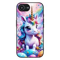 Vienaragio arkliuko komiksų animacinis viršelis Samsung Galaxy A36 A17 A26 A07 A35 A54 A53 A13 A33 A34 S8 S9 S20 S21 FE S10 Plus dėklui Galaxy A17