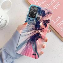 For ZTE Blade A52 Case For ZTE Blade A52 Cover Clear Soft Silicone Phone Cover Funda For ZTE Blade A52 A 52 Coque Bumper ZTE Blade A52 blue