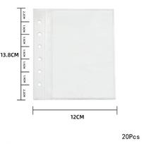 INS Style Plush Wing A7 Binder Book Photos Album Photocard Cute Collect Idol Photo Album Loose Leaf Storage Display Book white