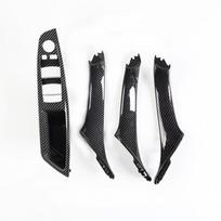 Vidaus Durų Vidinis Rankenėlės Dangtelis BMW 5 Serijos F10 F11 F18 Porankio Traukimo Apdailos Dangtelis 7 Dalių Rinkinys 51417225875 51417261933 51417225879 7pcs