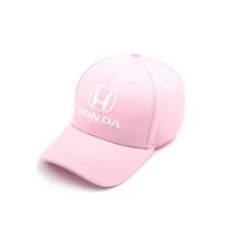 Car Baseball Cap Outdoor Adjustable Casual Hats Sunscreen Hat For Honda Civic Fit Jazz Accord Pilot CRV Odyssey Passport City white