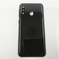 For Samsung Galaxy A20e A202 A202F A202DS Battery Back Cover Housing Battery  Case With Camera Lens+Side Button mėlyna