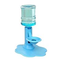 Gravity Fed Automatic Pet Water Dispenser Leak-Proof Pet Drinking Station  Cats and Dogs rožinė