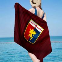 1PC Lion Shield Genoa Beach Towel - Soft,  Absorbent Microfiber, Lightweight, Ideal for The Beach, Parties, Travel, Camping fan gifts 80cmx160cm(31x63inch)